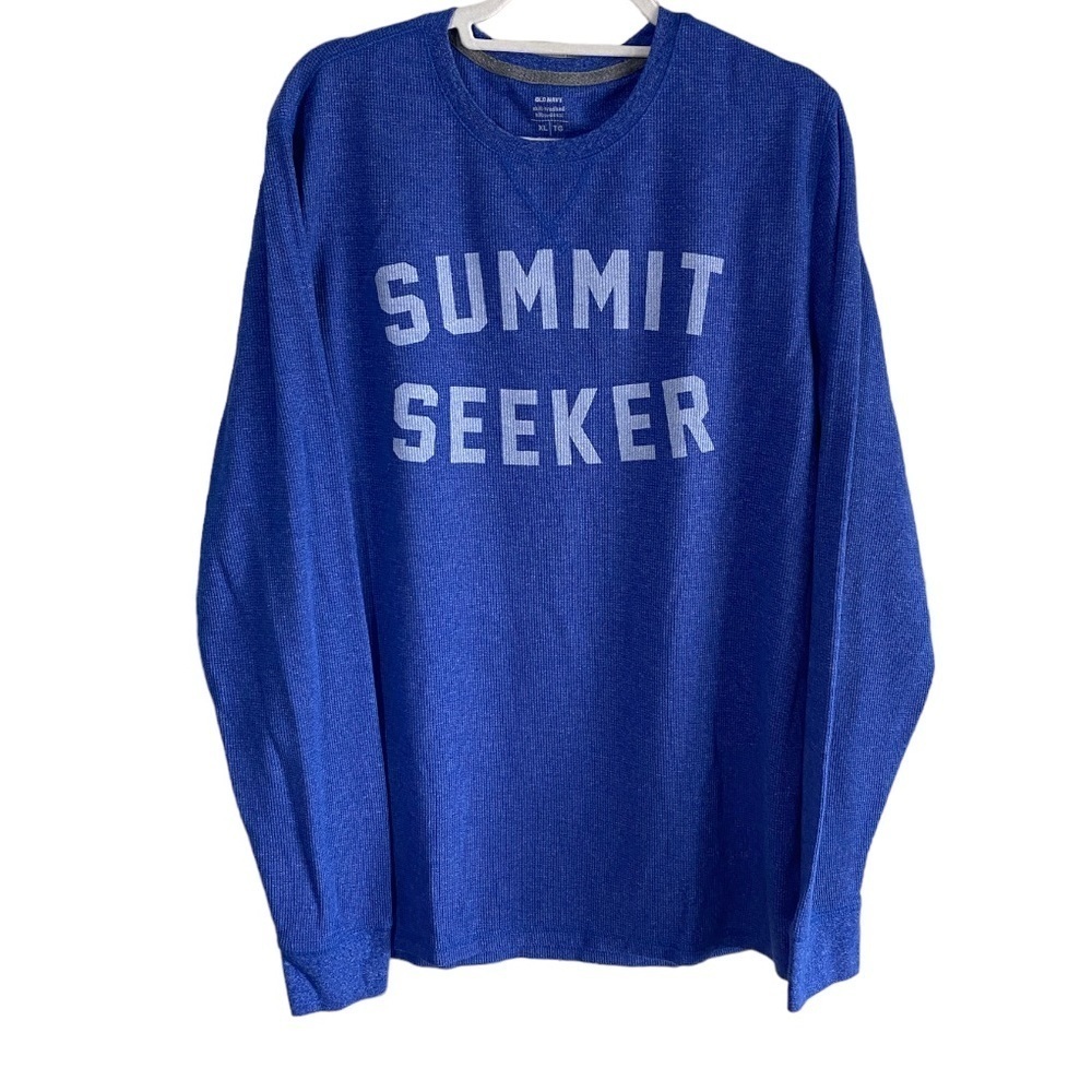 Summit Seeker thermal graphic waffle tee xl